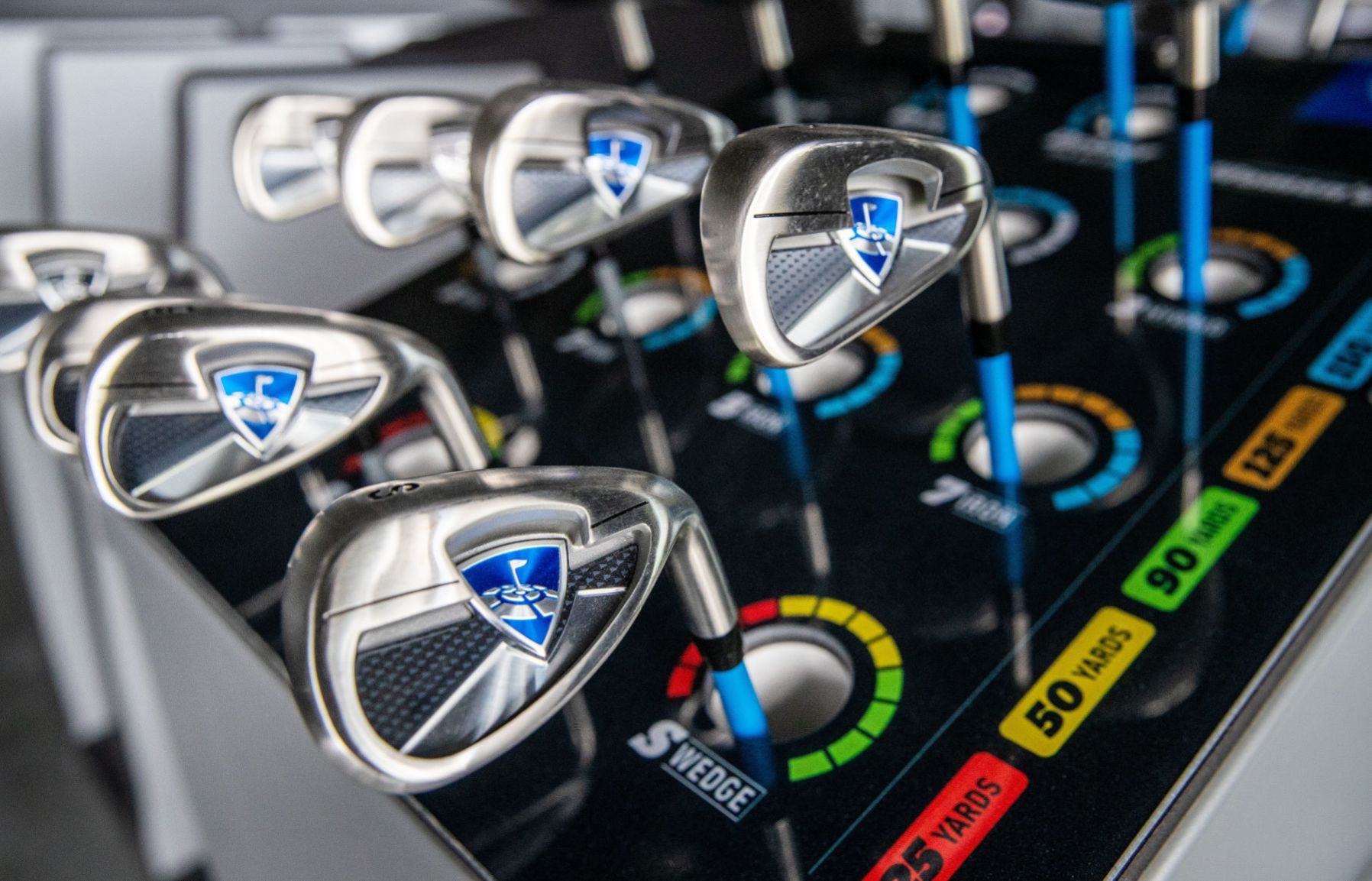 Clubs for customers.
